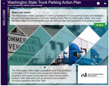 Washington State Truck Parking Action Plan Metroquest Survey